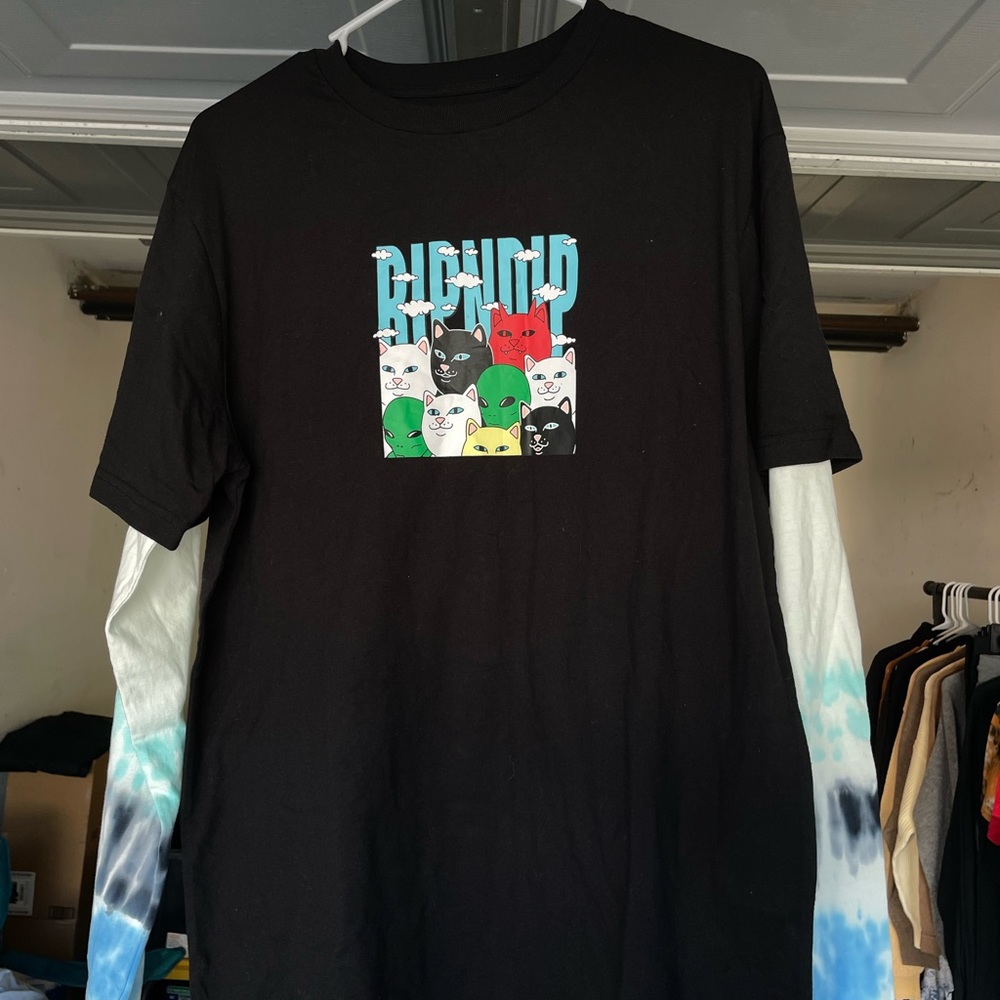 NWT Rip N Dip Brunched Up Double Sleeve Long Sleeve